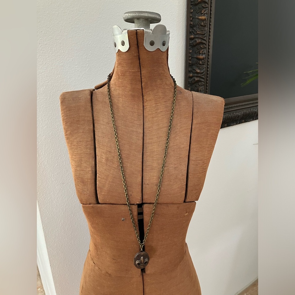 Fleur de Lis Locker Necklace